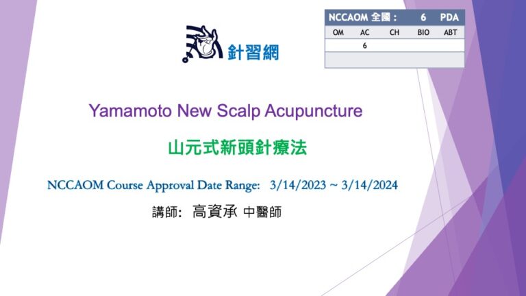 Yamamoto New Scalp Acupuncture